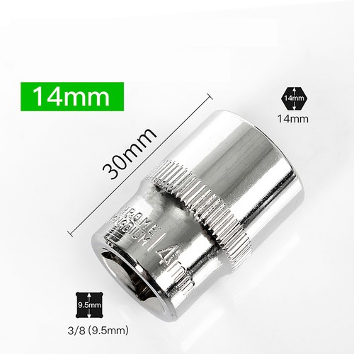 3/8" Steckschlüsselsatz Sechskantschlüssel Griff Antrieb Bohrer Schraubendreher Ratsche Adapter lang - Bild 16 von 44
