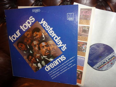 Four Tops, Yesterday's Dream, Motown MS 669, 1968, USA