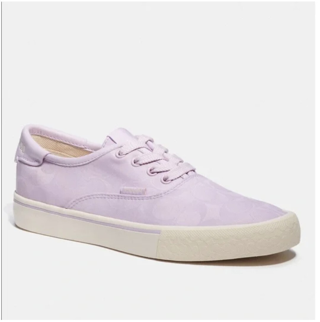 New Coach Women's CITYSOLE SKATE Signature Sneakers Shoes Size C9054  Violet