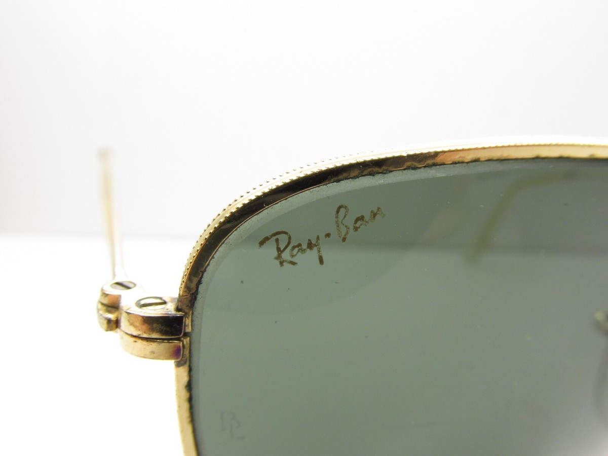 VINTAGE B&L RAY-BAN W0978 UUAS CLASSIC COLLECTION STYLE 2 ROUND