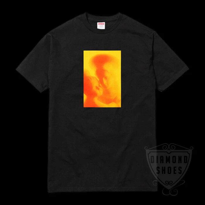 TEE SHIRT NOIR NEUF FW17 SUPREME MADONNA & CHILD L XL 