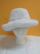 BRAND NEW CANADIAN WHITE MINK FUR HAT MEN MAN SIZE ALL