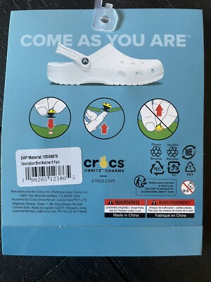 Crocs Jibbitz Bird Watcher 5 Pack Shoe Charms Uniquely You