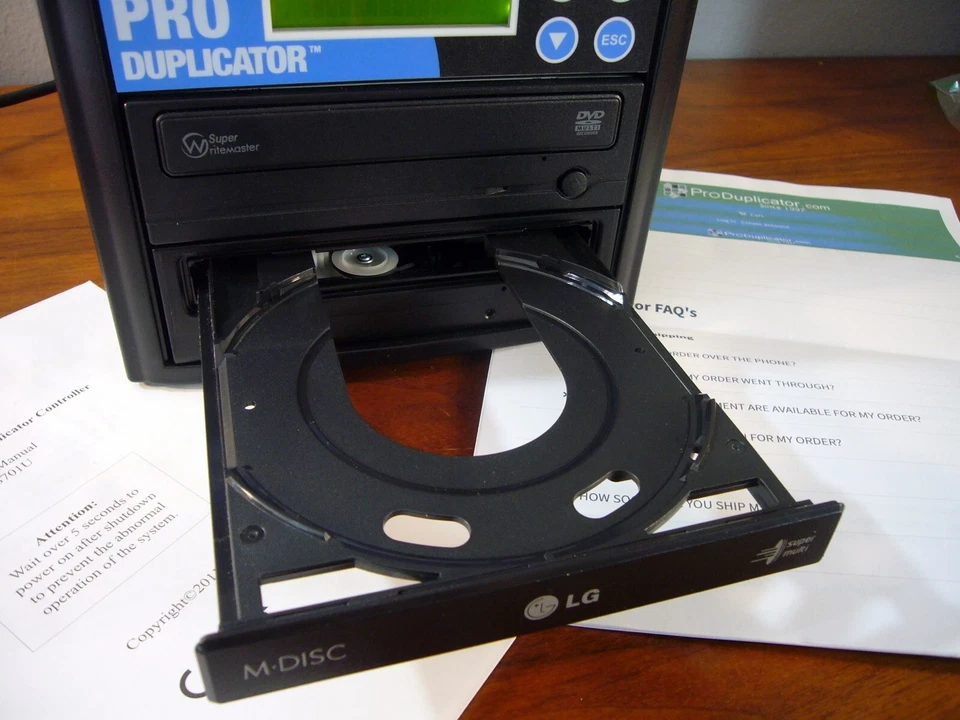 Produplicator JPS701U versión 2.60 cd duplicador probado Foto 4 de 4