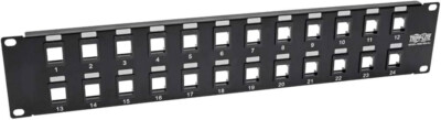 Tripp Lite series 24-Port 1U Rack-Mount Patch Panel