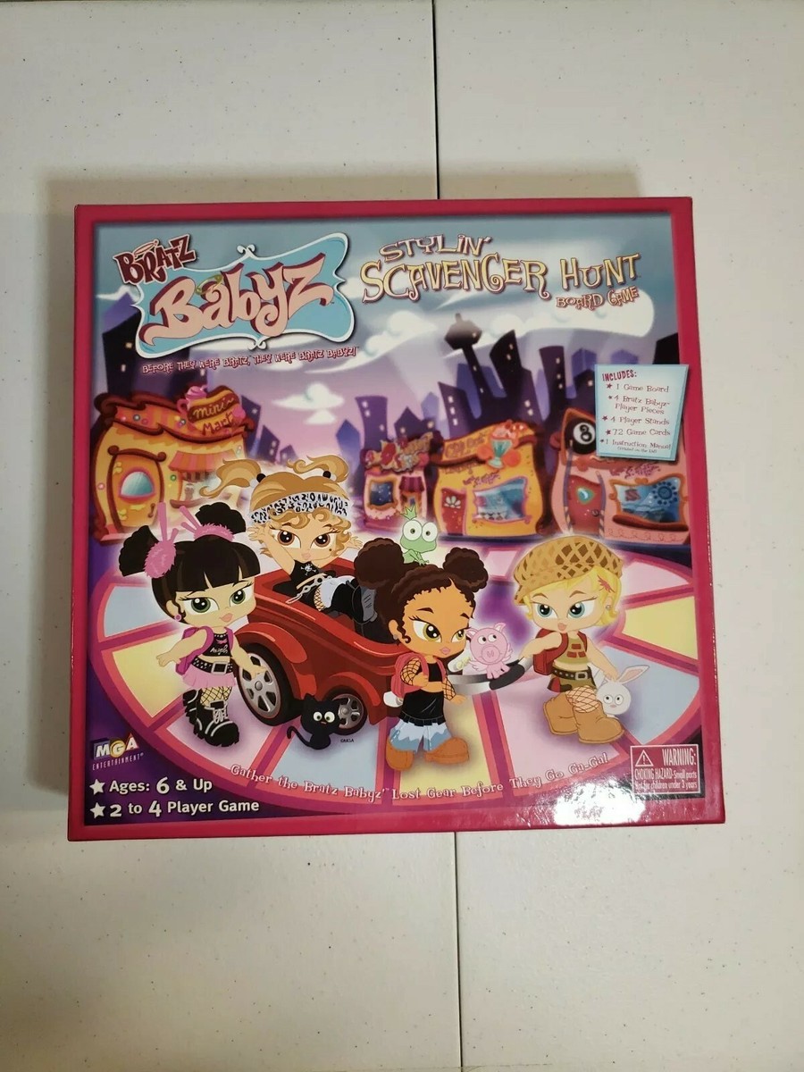 Bratz Babyz Board Game Stylin Scavenger Hunt | eBay