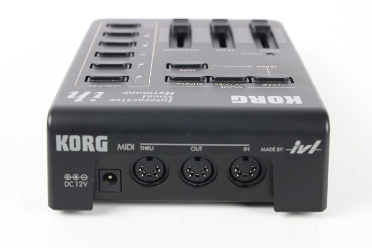 KORG ih lnteractive Vocal Harmonyレア品 KORG ih Interactive Vocal Harmony with Power Supply Adapter