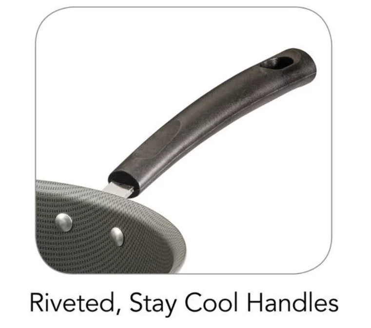 Tramontina PrimaWare 3 Qt NonStick Steel Gray Covered Sauce Pan