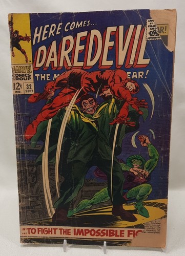 💥 Lot of 4: Marvel Comics, 1967 DAREDEVIL The Man Without FEAR! #28,29,32,38 - Picture 11 of 18