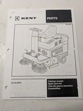 KENT SPARE PARTS LIST BOOK MANUAL KS-33.5BR2 SWEEPER 1998