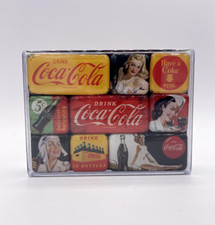 COCA COLA Sammeln Nostalgic-Art Magnete versc...