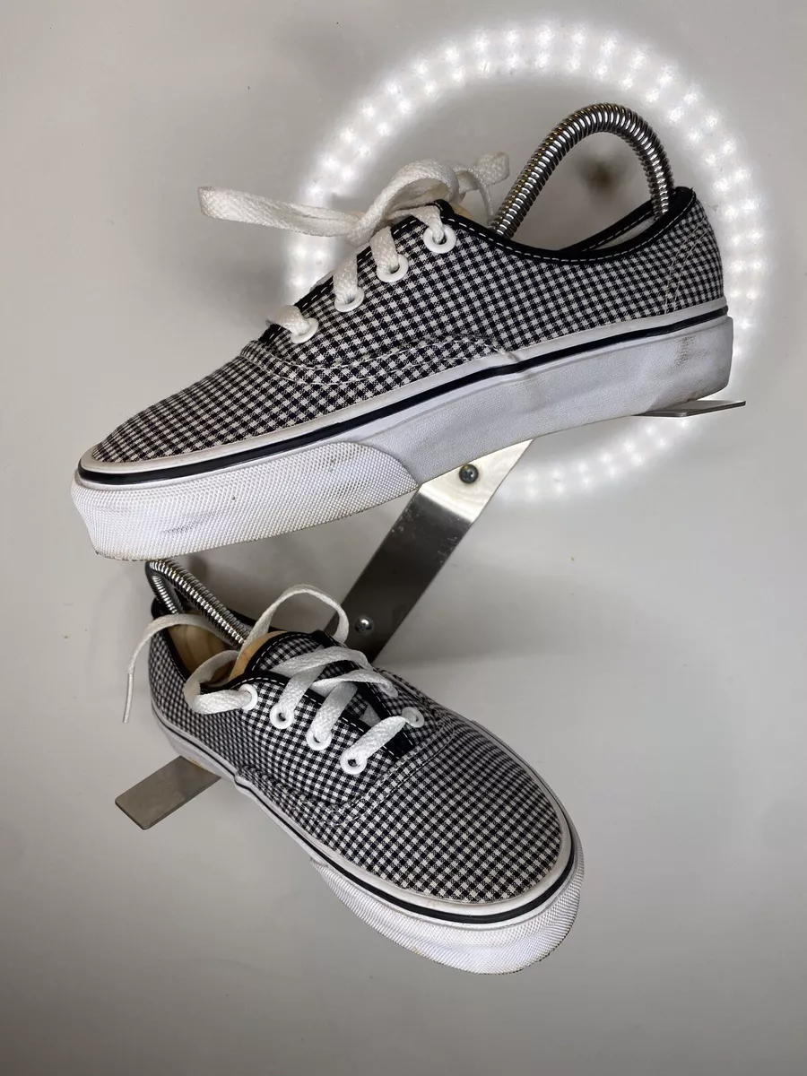 Vans T375 Women 5 5 M Low Top Lace Up Canvas Skate Shoes