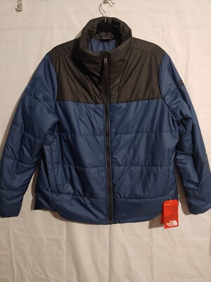 North Face Women's PLUS Size 2X Blue/Black Amazon JFK8 Logo