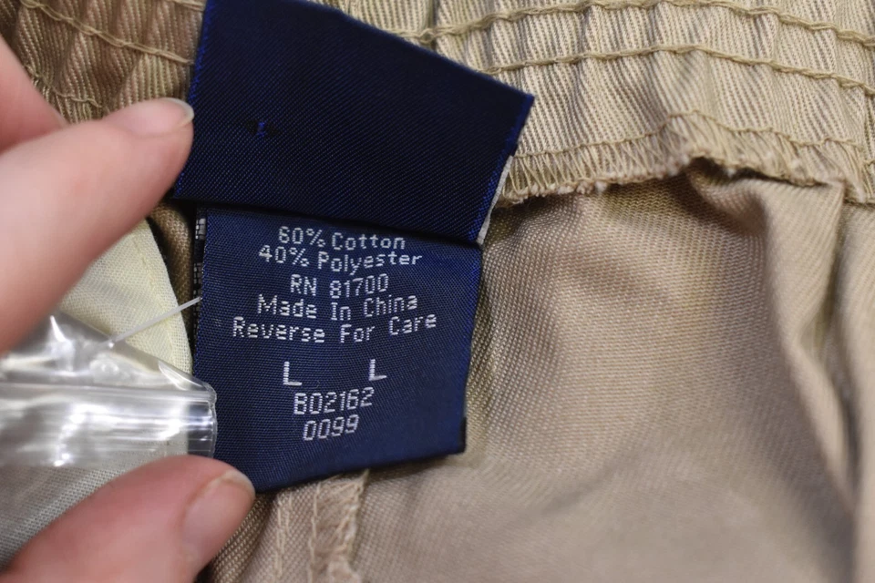 NUEVO SIN ETIQUETAS John Blair Mujer Tostado Elástico Corbata Cintura Tostado Caqui Vestido Pantalón Pantalones Grandes Foto 4 de 4