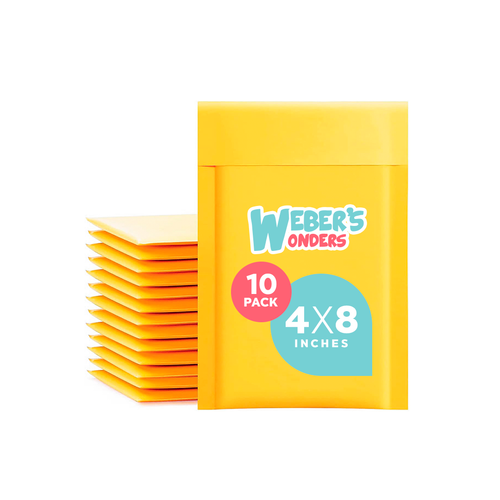 Any Size Kraft Bubble Mailers Shipping Mailing Padded Bags Envelopes Self-Seal - Picture 17 of 34