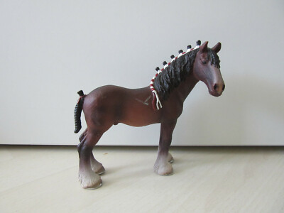 Schleich, 13808, Clydesdale Wallach, Pferde, Horse Club #D03