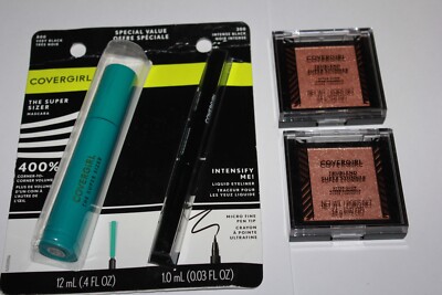 Covergirl TruBlend Super Stunner Hyper Glow #590 + Mascara #330 Sealed