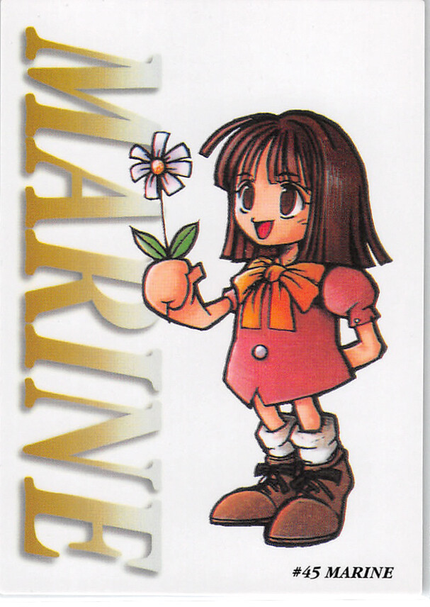 Final Fantasy 7 VII Trading Card Carddass Masters #45 Marlene