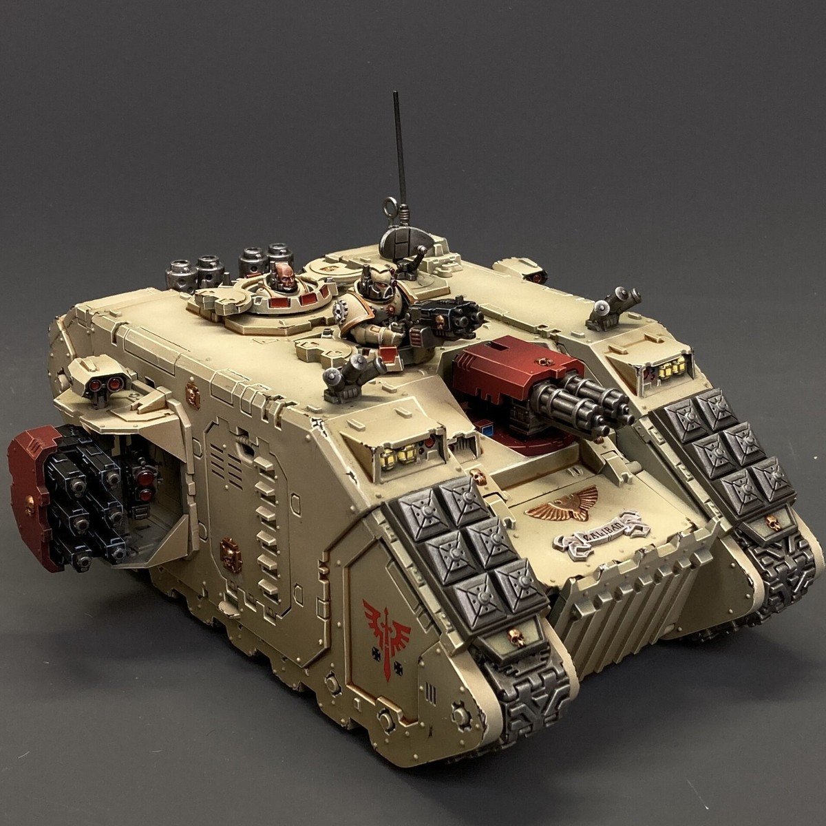Warhammer 40K Land Raider Crusader Space Marines Presale Painted