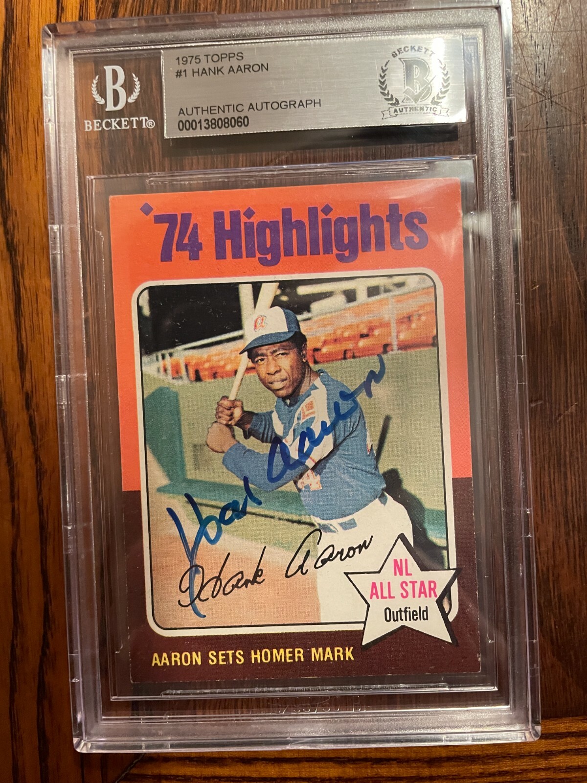 Hank Aaron Autographed Baseball Memorabilia & MLB Merchandise