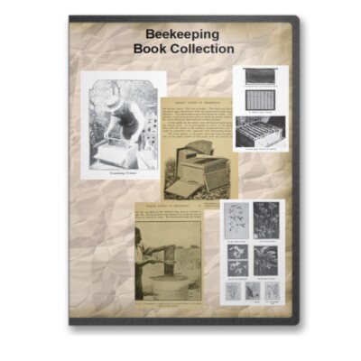 Raising Honeybees Beekeeping Make Local Honey Bee Hives Apairy 50 Book CD B433 