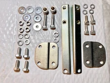 Harley Panhead Shovel Windshield Mounting Brackets W/ CP Hardware 1960-84 USA 