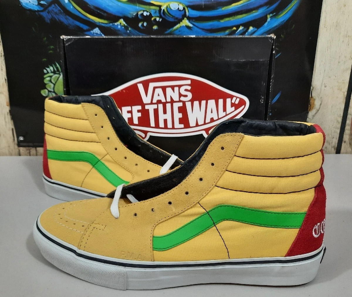 Vans Sk8 hi X Supreme X Bad Brains Rare 11.5
