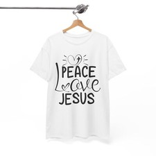 God s Plan T-Shirt Peace Love Jesus Tee Inspirational Bible Shirt