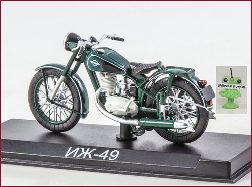 1:24 Motorrad Izh 49 (1950) russian Modimio Zeitschrift №70 UdSSR USSR URSS - Bild 4 von 7