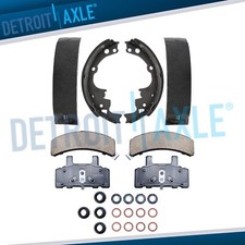 4WD Front Brake Pads and Rear Brake Shoes for...