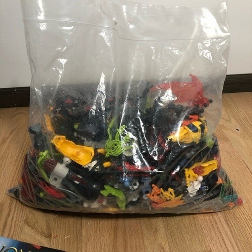 Lego Mixed Bag Building Blocs W/ Instruction Books Bionicle Hero Factory - Picture 4 of 10