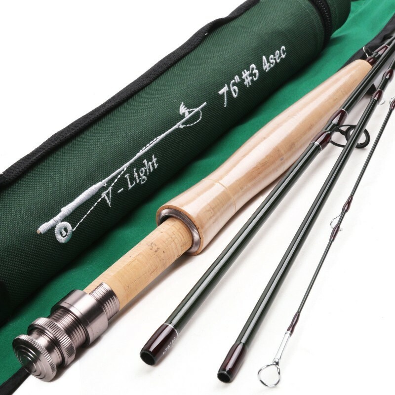 1/2/3WT Fly Rod 6' / 6'6