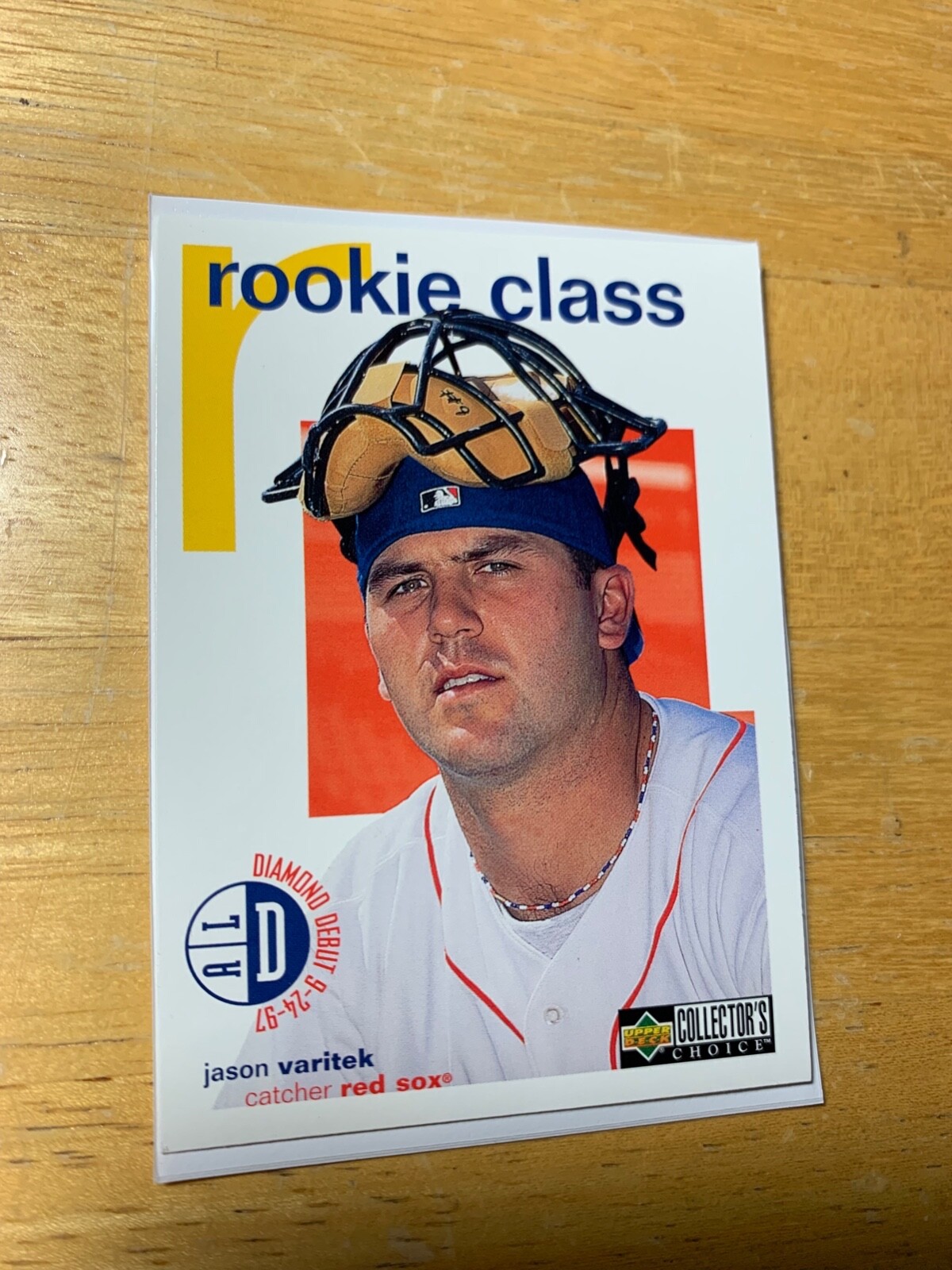 1998 Upper Deck Collector's Choice Rookie Class Jason Varitek 121