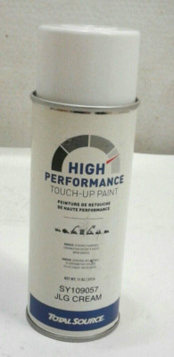 TotalSource SY109057 High Performance Touch-Up Paint JLG Cream 11oz Aerosol