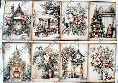 Papier für Decoupage und Basteln