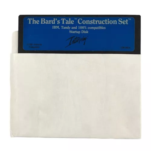 The Bards Tale Construction Set Startup Disk VTG 1991 Game PC 5.25” Disk WORKS