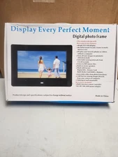 10" Digital Photo Frame Photo/Music/Video/Remote Control