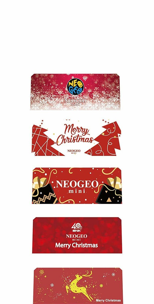 Limited SNK NEOGEO mini Christmas Edition from Japan with tracking