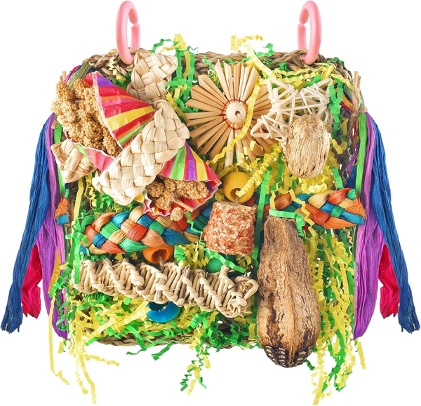 Vogelspielzeug, Nymphensittich Futter Wellensittich Spielzeug Bird Feeder Toy Fo-image