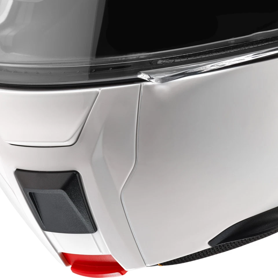 Schuberth C5 Klapphelm Glossy White Motorradhelm Sturzhelm mit Sonnenblende - Bild 3 von 4