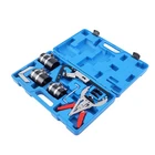 Engine Tool Kit Piston Ring Compressor Pliers Groove Cleaner Service Set Steel