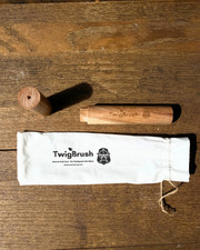 Portable Wooden Ventilated ToothBrush Holder Case  Carry Pouch