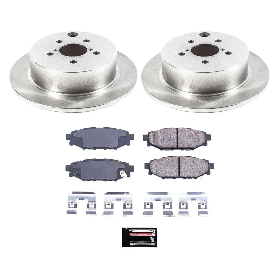 PowerStop KOE6107 Brake Kit For Subaru Impreza 2012-2023 Rear Foto 2 de 4