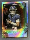 2025 Topps Chrome NFL Jaxson Dart #F1523 Fortune 15 Refractor Insert (RC) Giants