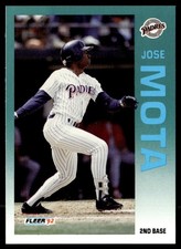 1992 Fleer Jose Mota San Diego Padres #616