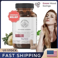 Happy Mammoth Hormone Harmony Natural Hormonal Support for Women 72 Capsules