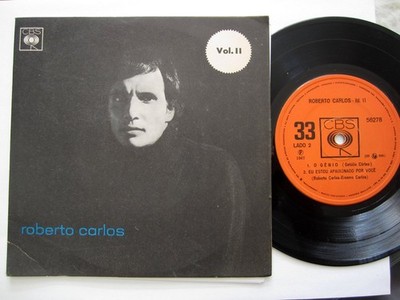 ROBERTO CARLOS 45 Vol. II EP Brazil 1967 ''Namoradhina De Um Amigo Meu'' Jn 54