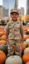 Trooper Kids Army Soldier Halloween Costume Kids Size 4