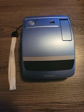 Polaroid One 600 Vintage Instant Film Step Up Flash Camera Blue - NEEDS FILM