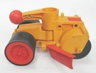 Fisher Price Husky Helpers Steam Roller Grader With Side Blade #313 Vintage 1977